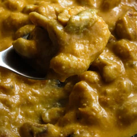 creamy cashew(kaju) masala curry(vegetarian,vegan)