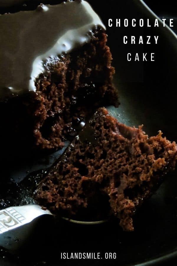 Also know as crazy cake, wacky cake, depression cake, this chocolate cake is for anyone who wants to satisfy their chocolate cravings with the least amount of effort.