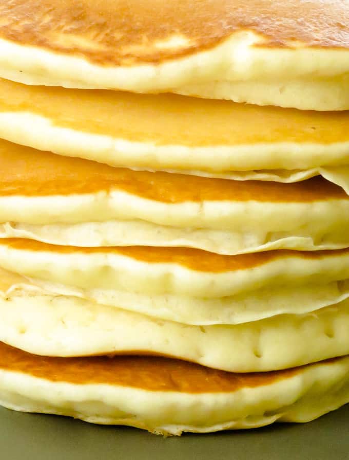 Thick And Fluffy American Pancakes - Sweetest Menu