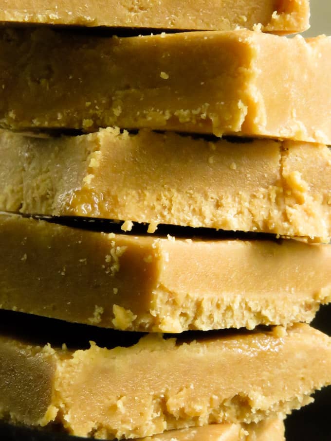 microwave fudge(milk toffee, condensed milk fudge).