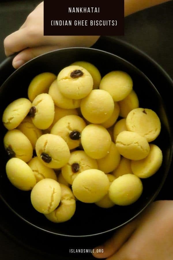 a bowl of ghee biscuits 