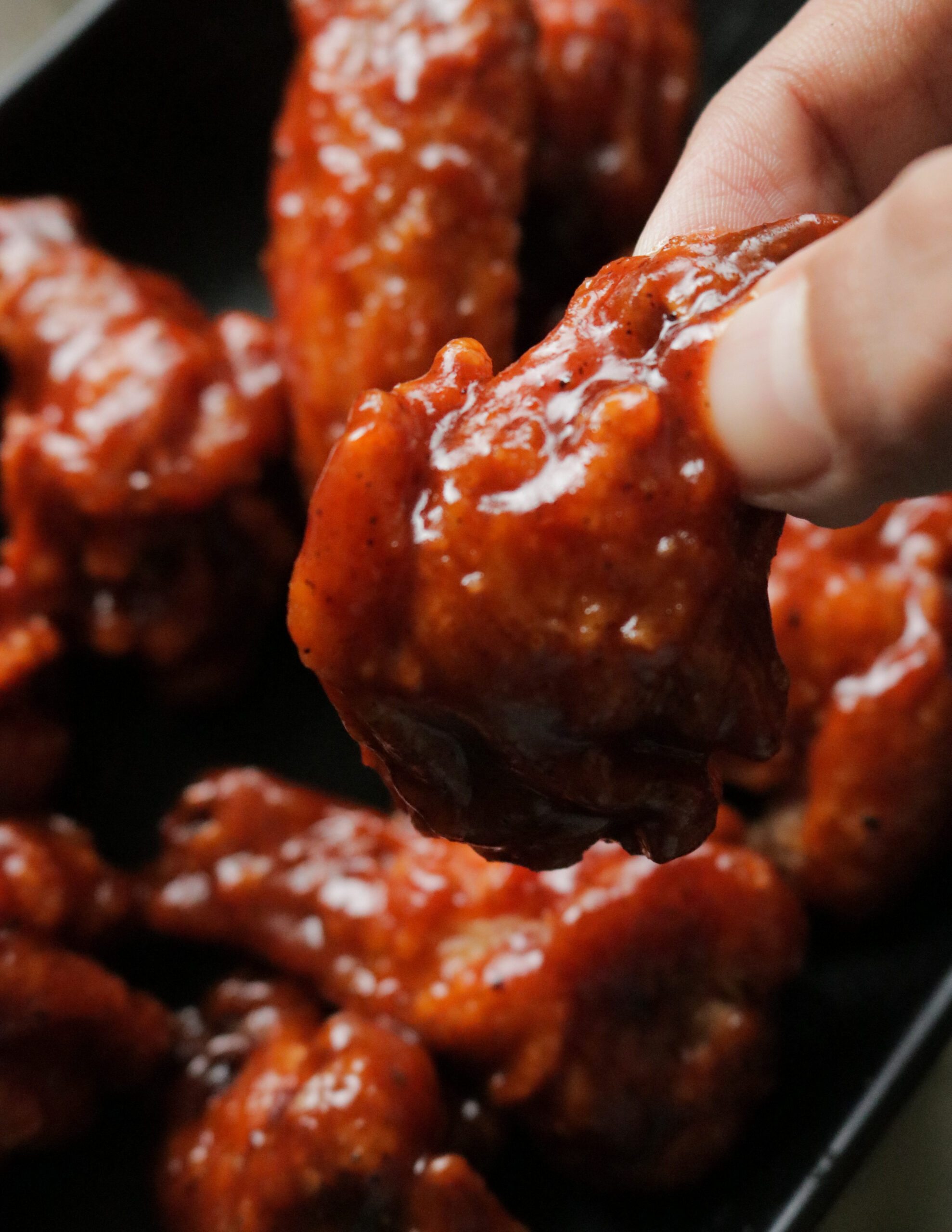 Barbecue sauce chicken wings ISLAND SMILE