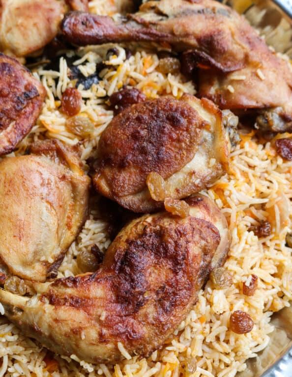 CHICKEN KABSA RECIPE(saudi chicken and rice ) | ISLAND SMILE