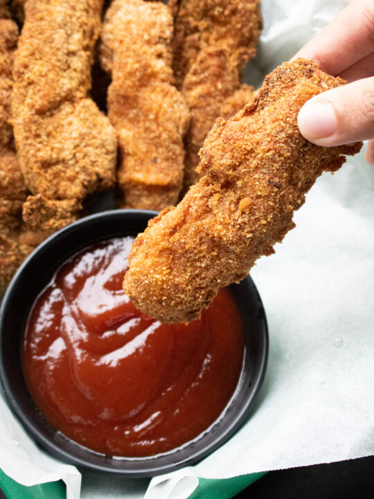 Air fryer chicken breaded tenders