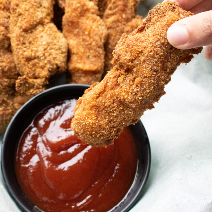 Air fryer chicken breaded tenders