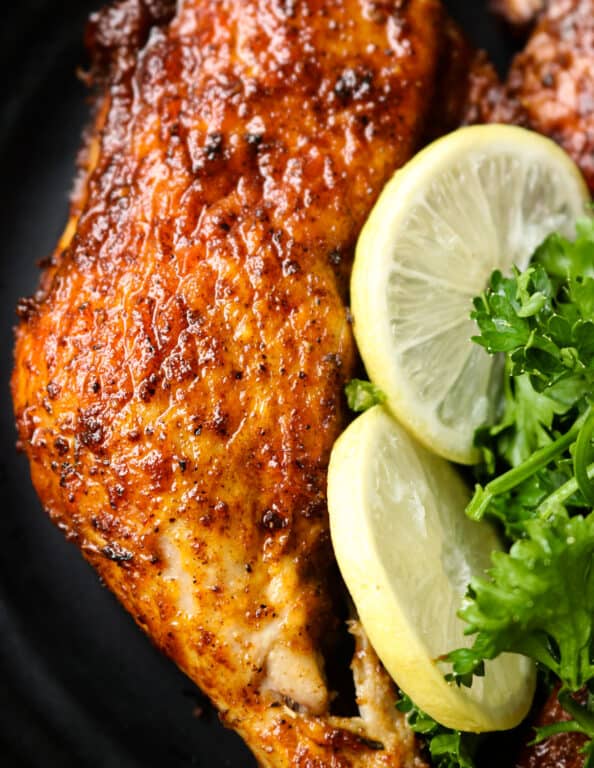 AIR FRYER CHICKEN LEG QUARTERS. ISLAND SMILE