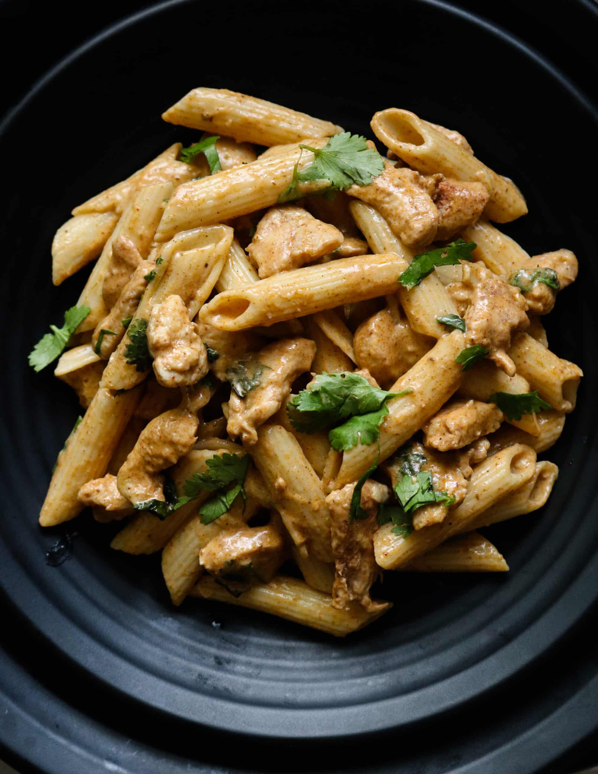 Red curry pasta(Thai & dairy-free).