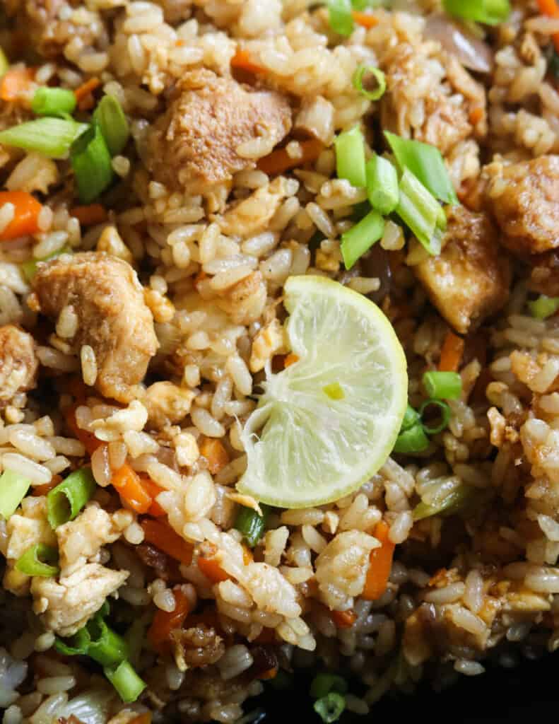 teriyaki chicken fried rice