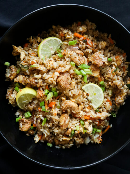 teriyaki chicken fried rice