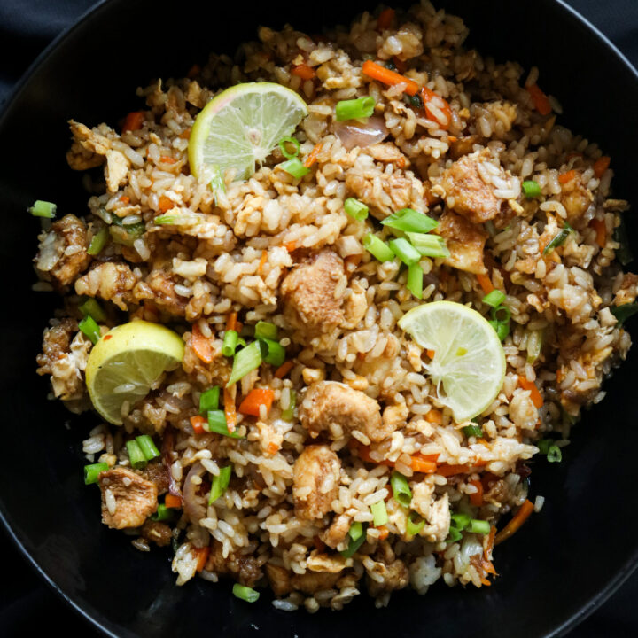 teriyaki chicken fried rice