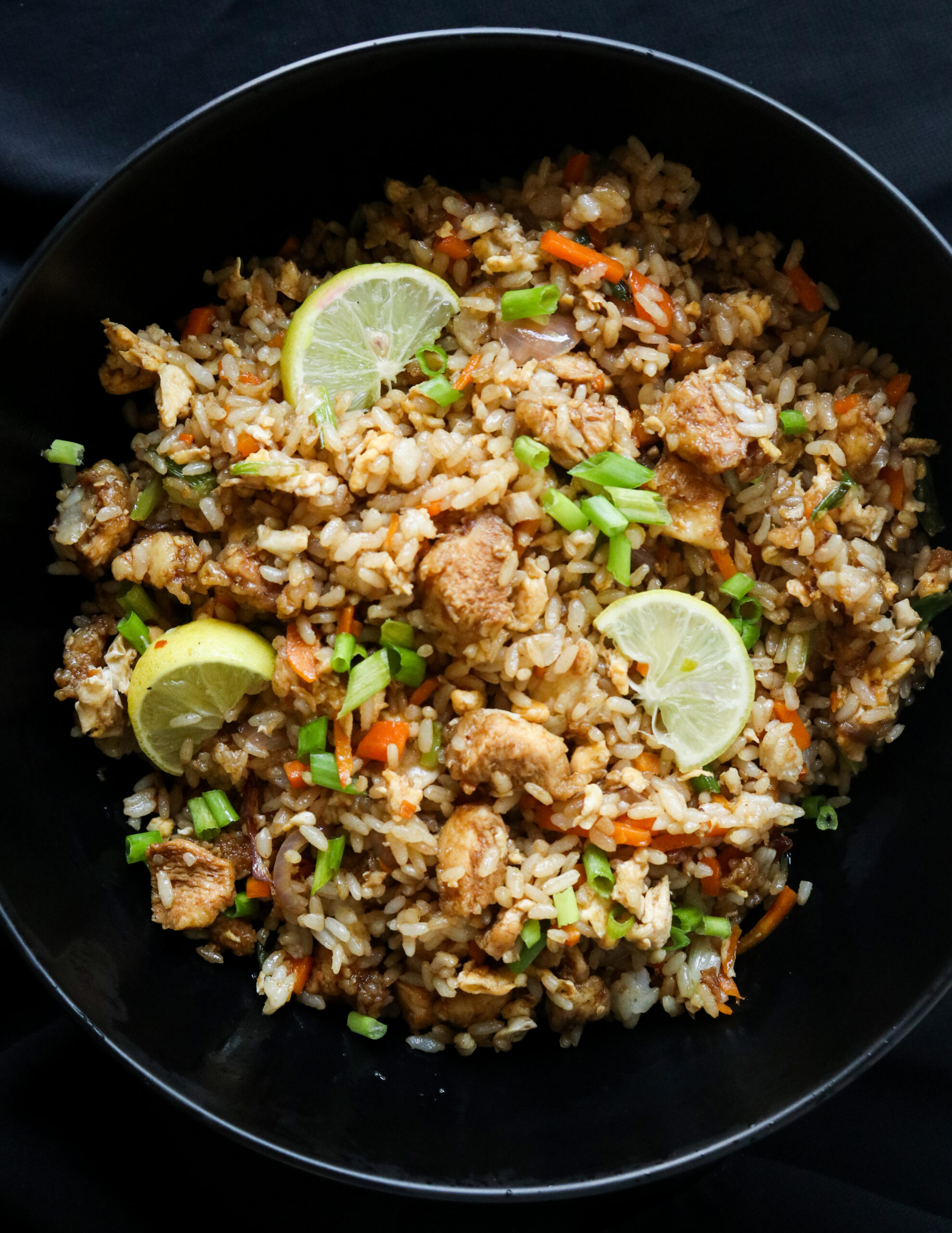 teriyaki chicken fried rice