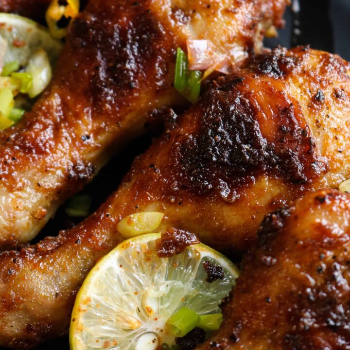 Baked chicken legs(drumsticks).