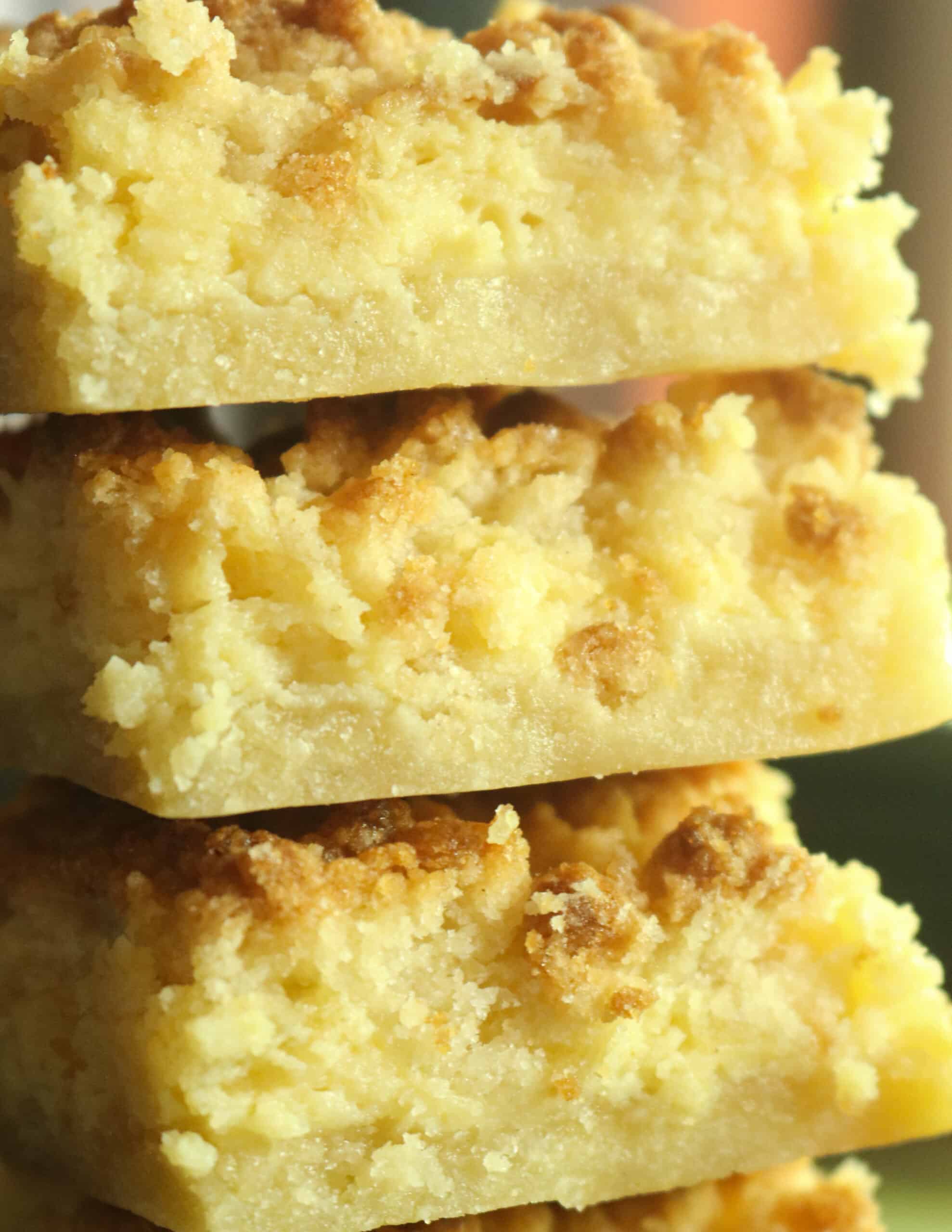 condensed milk lemon crumble bar