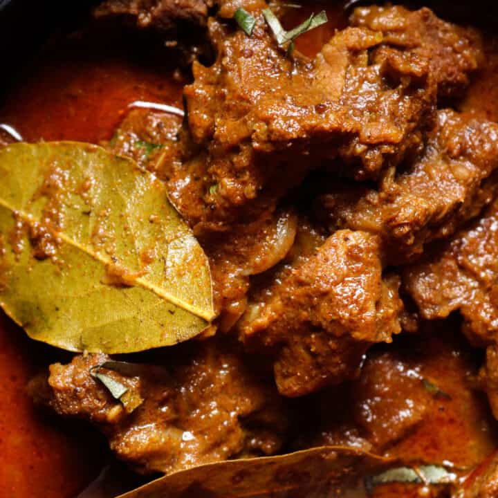 beef curry Indian style.