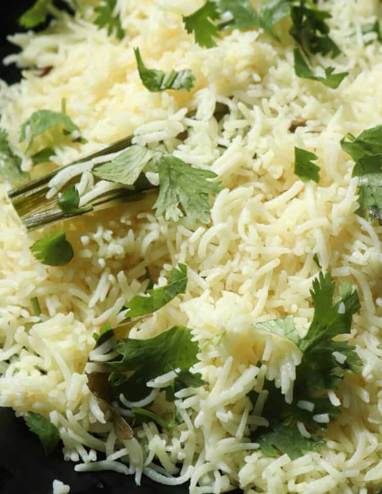BASMATI COCONUT RICE(Indian rice recipe) ISLAND SMILE