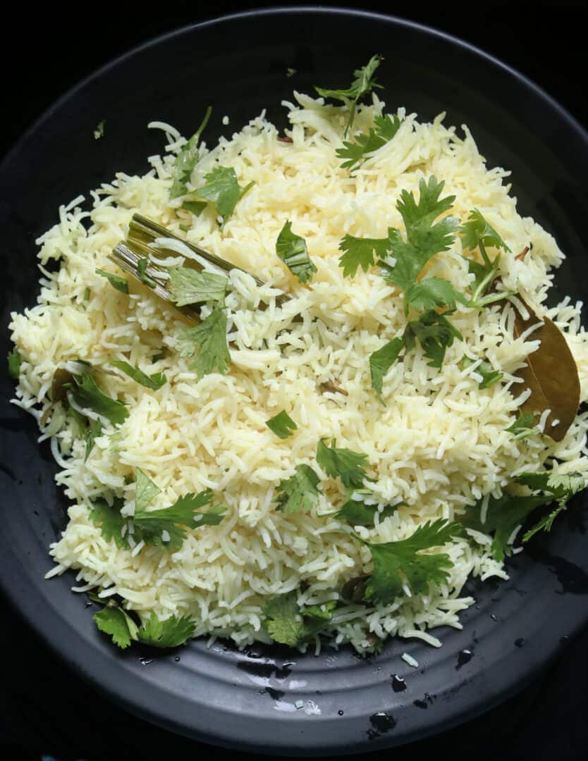 BASMATI COCONUT RICE(Indian rice recipe) ISLAND SMILE