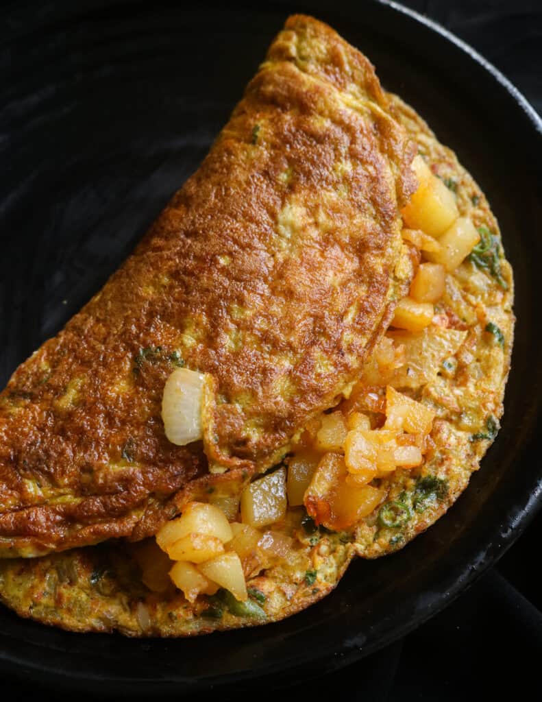 Indian masala omelette recipe. ISLAND SMILE