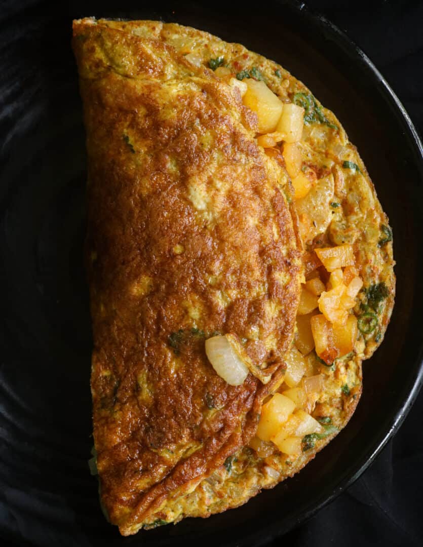 Indian masala omelette recipe. ISLAND SMILE(02)