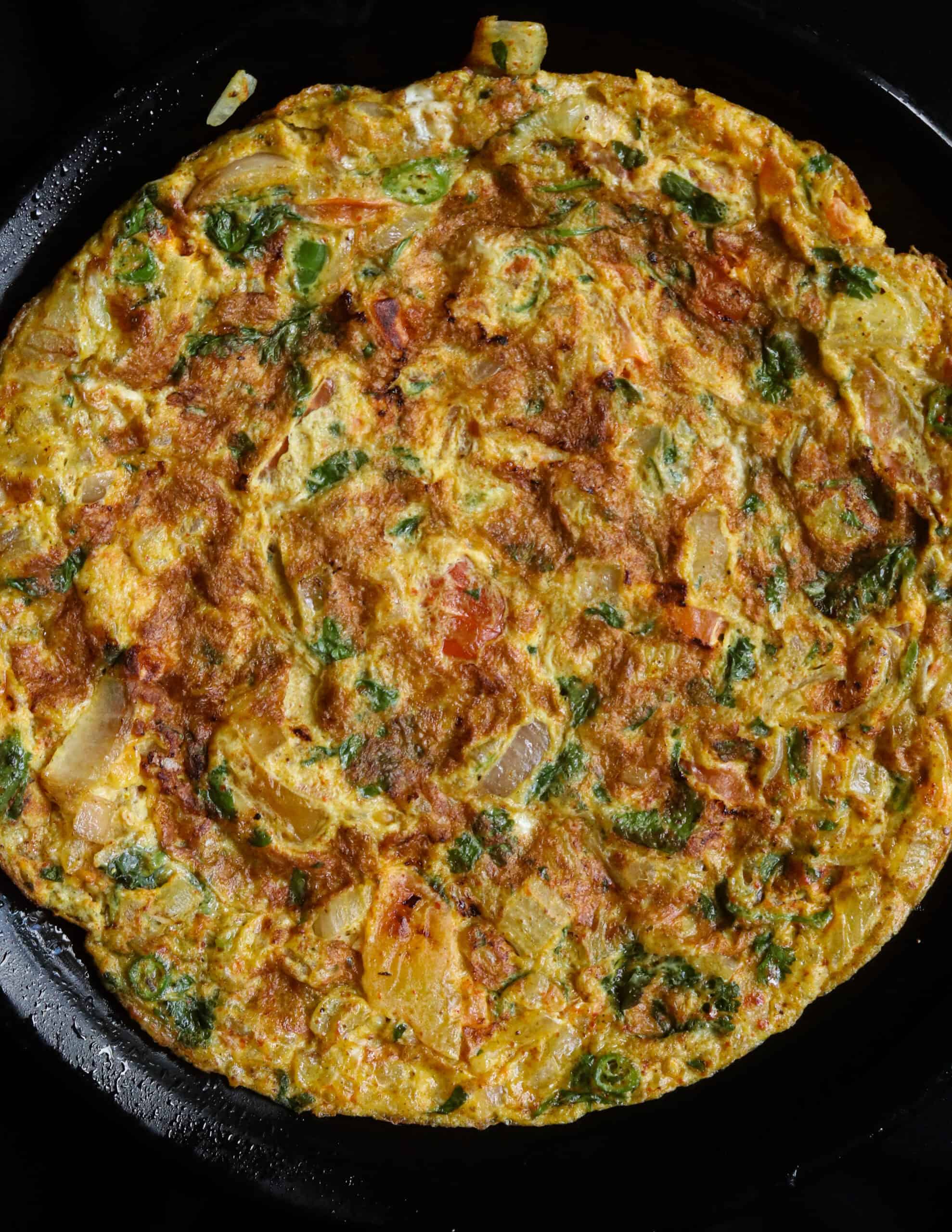 indian masala omelette